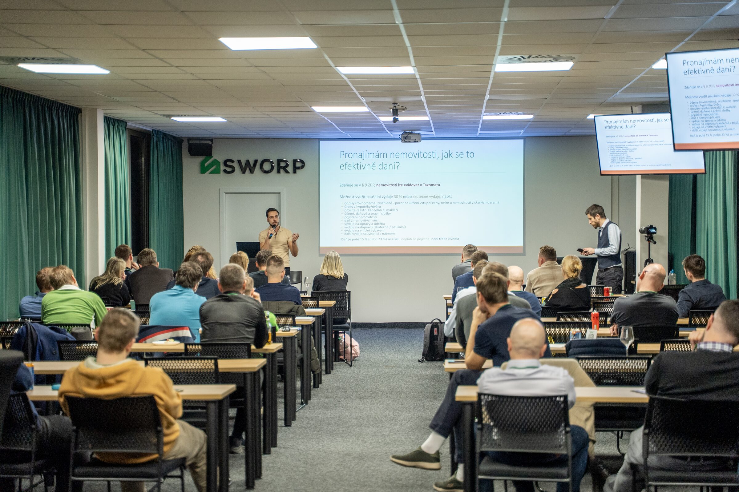 Event v prostoru Tokyo ve SWORP Academy.